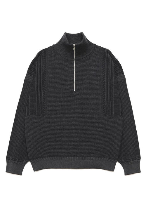YASHIKI  Fuyushigure Half Zip Knit （冬時雨）