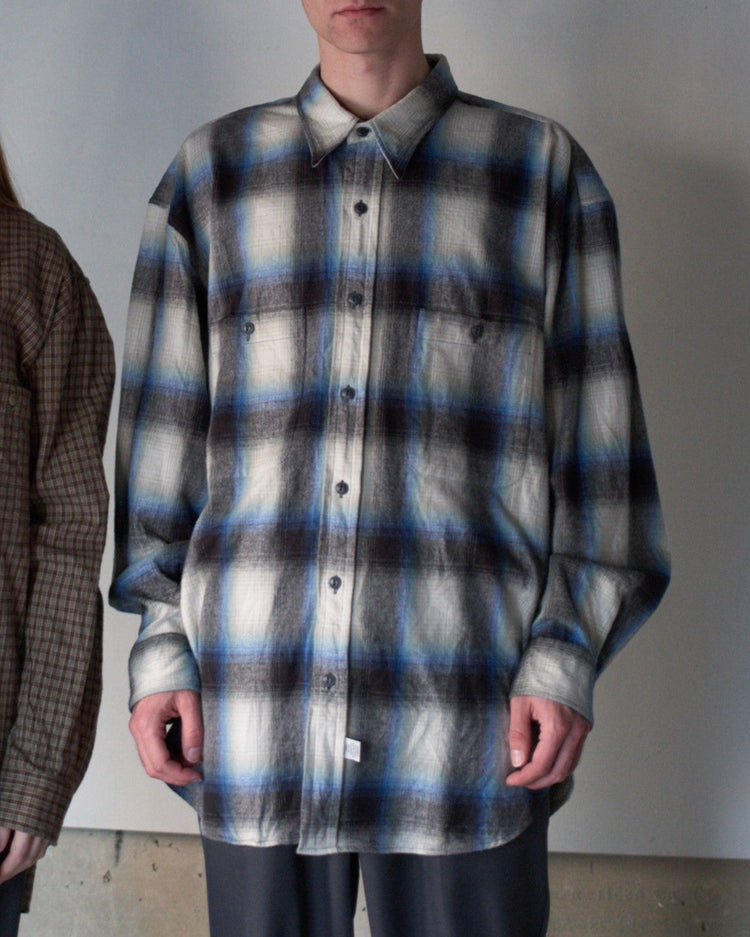 Marvine Pontiak Shirt Makers  Military SH Blue CH