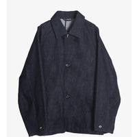 Sillage / manteau court organic selvedge denim wash