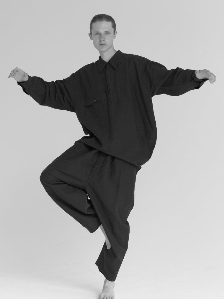 Marvine Pontiak Shirt Makers  Twist P/O Dark Navy