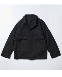 A VONTADE  Naval Utility Jacket - BLACK Denim- #9 BLACK