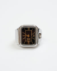 HIDAKA  Legacy Ring Watch SV/BK