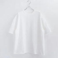 armi / HARD MAN CREW NECK BIG T - UNISEX WHITE