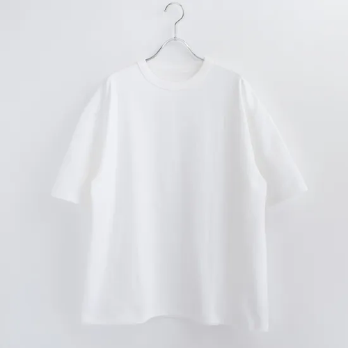 armi / HARD MAN CREW NECK BIG T - UNISEX WHITE