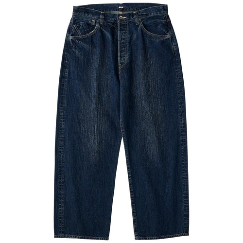 PORTER CLASSIC  STEINBECK DENIM PANTS NAVY