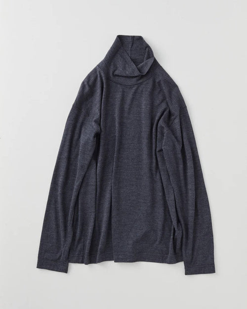 FilMelange WOLTER  NEW ZEALAND MERINO WOOL TENJIKU charcoal black