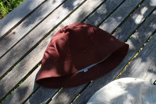 NOROLL  DETOURS HAT DARK RED BROWN