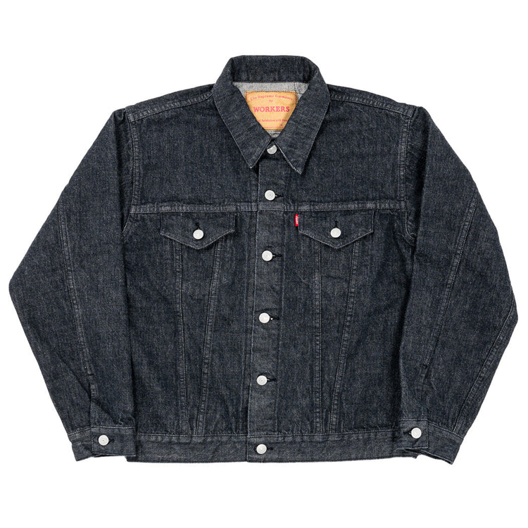 WORKERS Lot 857 Black 13.75oz, Black Raw Denim,
