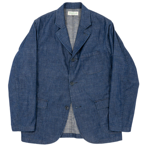WORKERS  Lounge Jacket, 8oz GR Back Denim