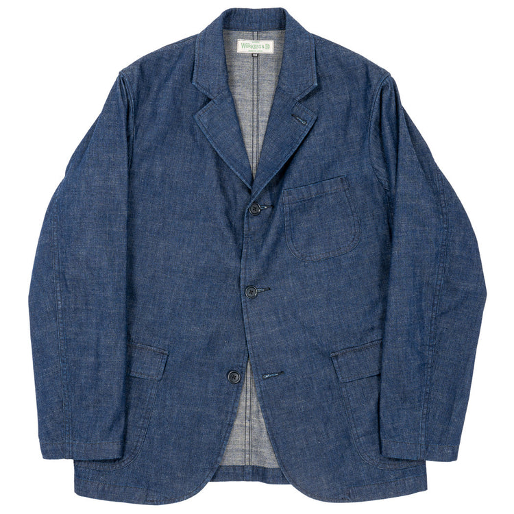 WORKERS  Lounge Jacket, 8oz GR Back Denim
