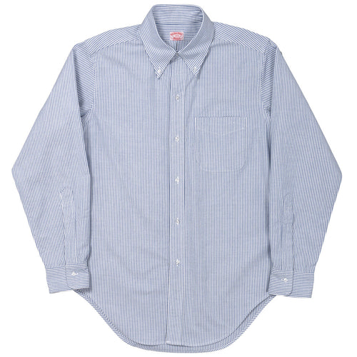 WORKERS  6 Button BD Supima OX Stripe