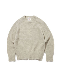 J.PRESS ORIGINALS Shaggy Dog Crew Neck Sweater Japan Made