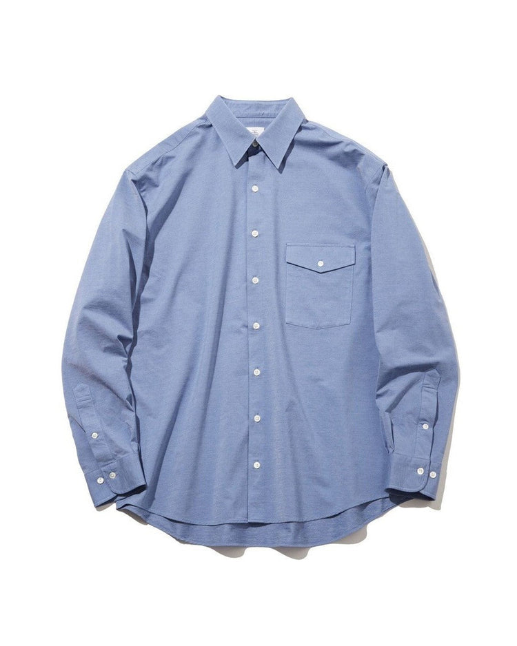 J.PRESS ORIGINALS KANEMASA 46G Jersey Pin Oxford Regular Collar Shirt  Japan Made