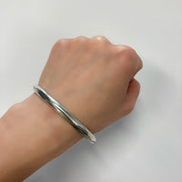 FIRST AMERICAN TRADERS/スターリングシルバー バングル OD　