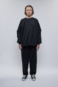 UNTRACE　_319 TPOテーパードパンツ BLACK