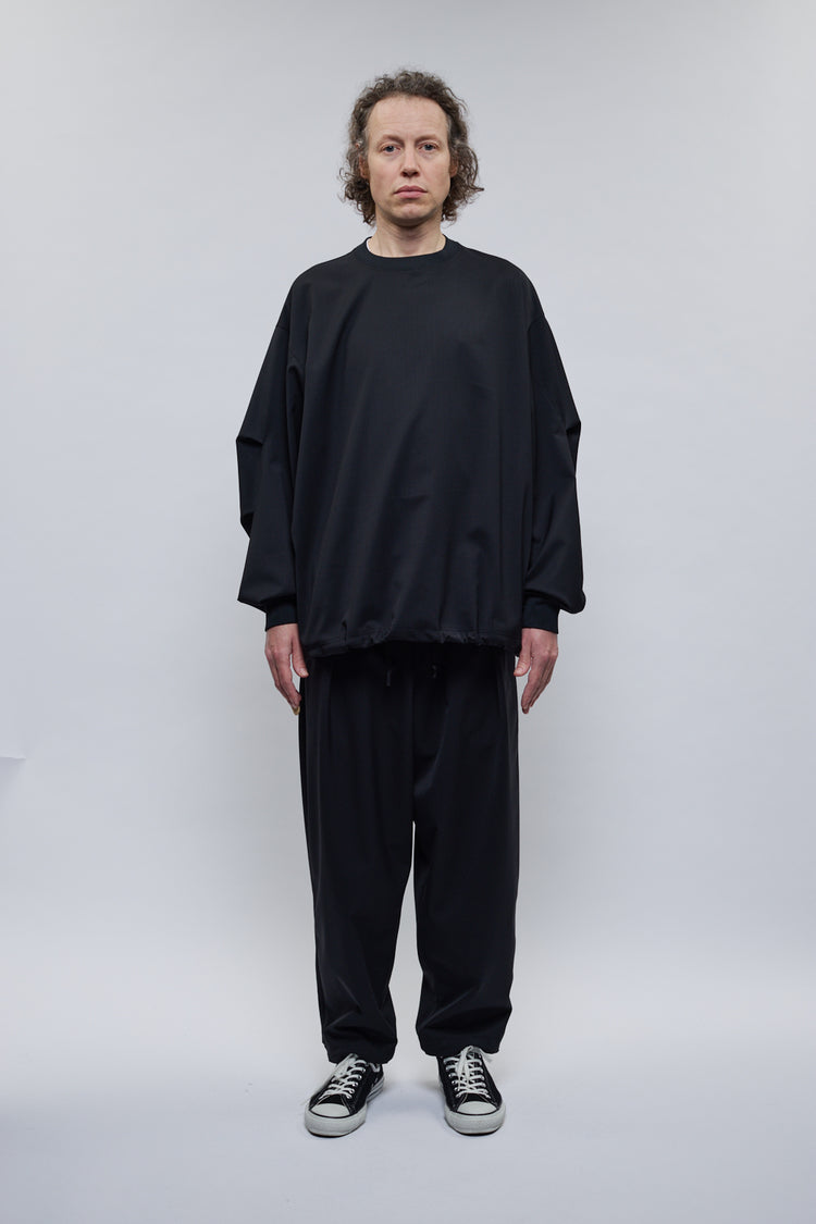 UNTRACE　_319 TPOテーパードパンツ BLACK