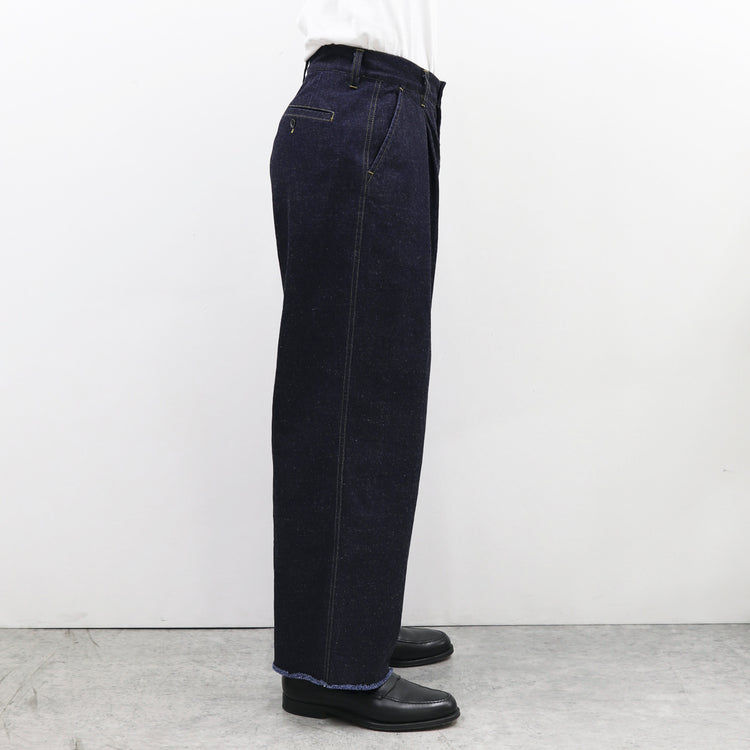SAYATOMO  2-Tack Cutoff Wide Denim Pants　 SYT-26SS-P01
