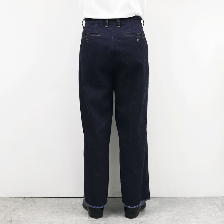 SAYATOMO  2-Tack Cutoff Wide Denim Pants　 SYT-26SS-P01