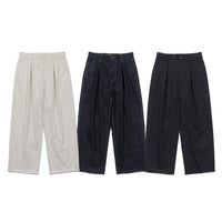 SAYATOMO  2-Tack Cutoff Wide Denim Pants　 SYT-26SS-P01