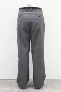 SAYATOMO  2-Tack Wide Slacks SYT-26SS-P03 BLACK