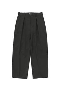 SAYATOMO  2-Tack Wide Slacks SYT-26SS-P03 BLACK