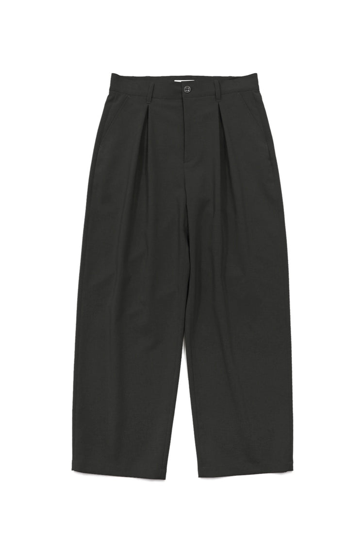 SAYATOMO  2-Tack Wide Slacks SYT-26SS-P03 BLACK