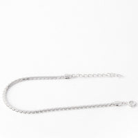THE OBJECT / PAR Narrow Snake Bracelet Silver-24005S