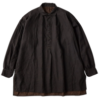 PORTER CLASSIC  FARMER’S LINEN ARTIST SHIRT BROWN