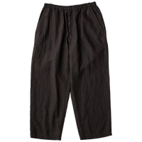 PORTER CLASSIC  FARMER’S LINEN EASY PANTS BROWN