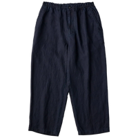 PORTER CLASSIC  FARMER’S LINEN EASY PANTS NAVY