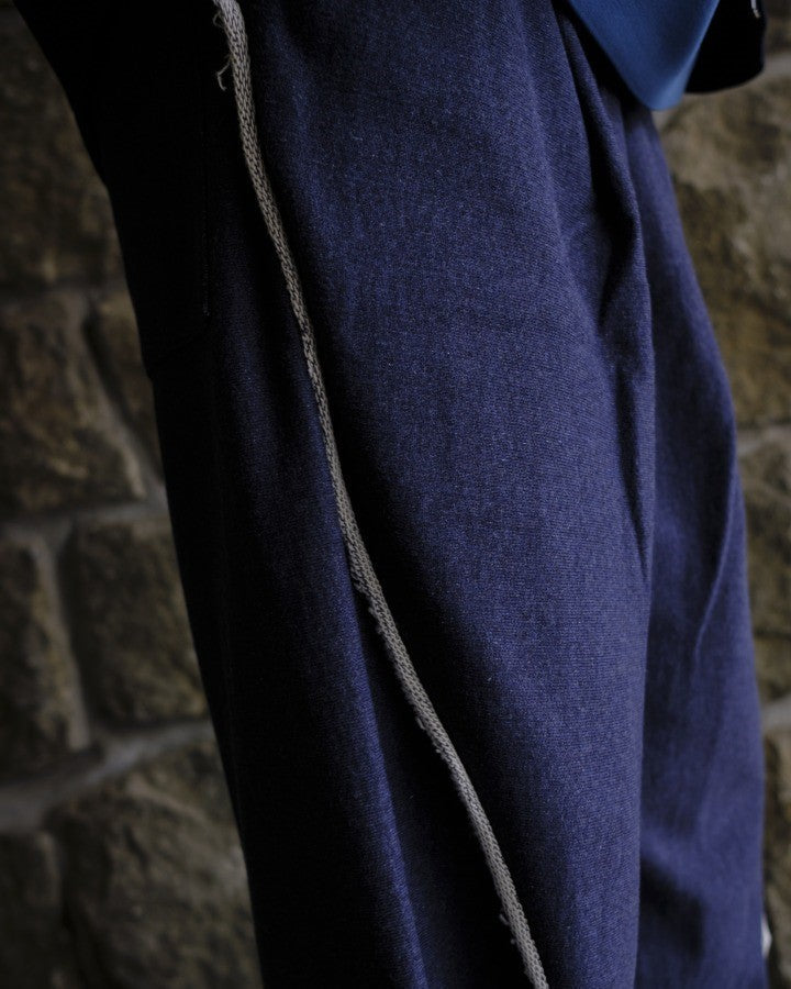 PERS PROJECTS HAKEEM TWIST TROUSERS top navy