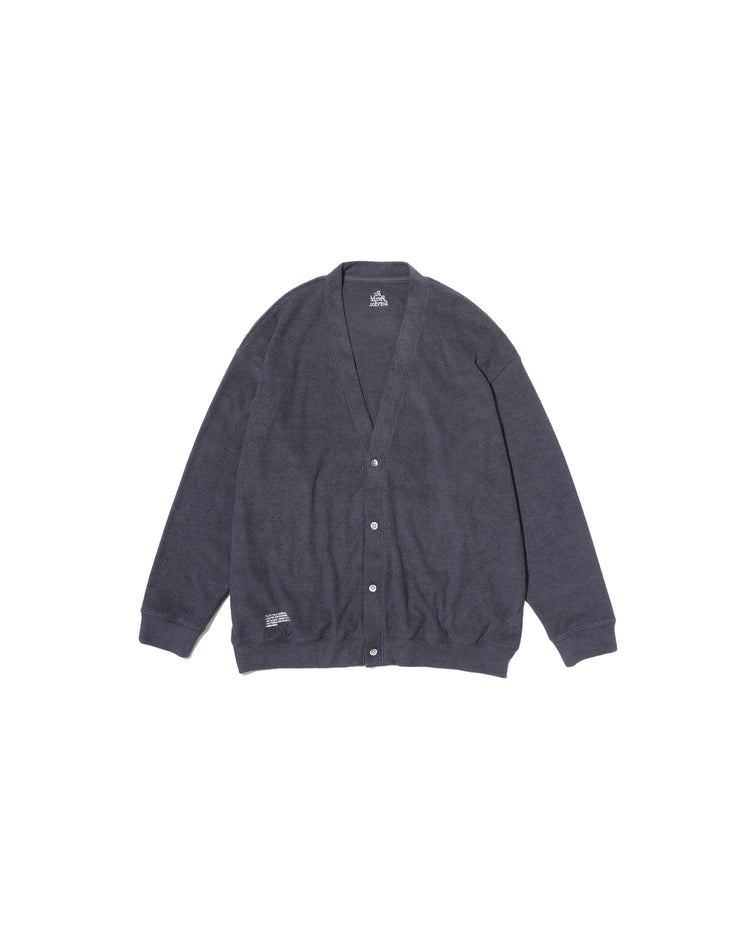 FreshService  UTILITY PILE CARDIGAN SET-UP GRAY