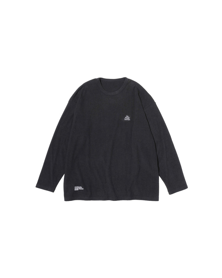 FreshService  UTILITY PILE L/S SET-UP BLACK