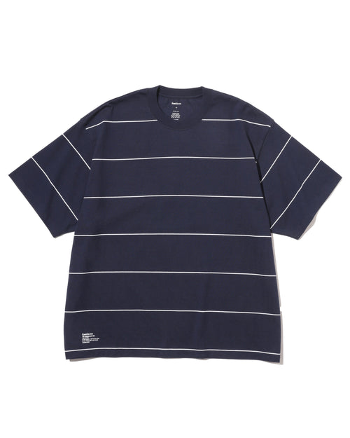 FreshService  PIN BORDER S/S TEE NAVY*WHITE