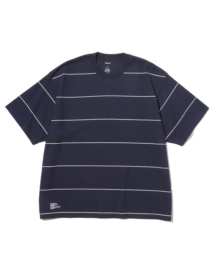 FreshService  PIN BORDER S/S TEE NAVY*WHITE