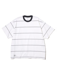 FreshService  PIN BORDER S/S TEE WHITE*NAVY