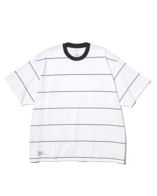 FreshService  PIN BORDER S/S TEE WHITE*NAVY