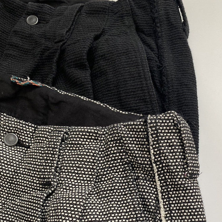 roundabout /  Sashiko 2tuck Pants