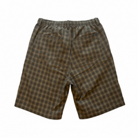 BAGGYSPORTS BA-005 BAGGY CHECK SHORTS GRAY
