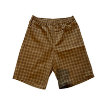 BAGGYSPORTS BA-005 BAGGY CHECK SHORTS YELLOW