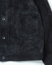 A VONTADE  Type 1 Jacket  -Suede- BLACK