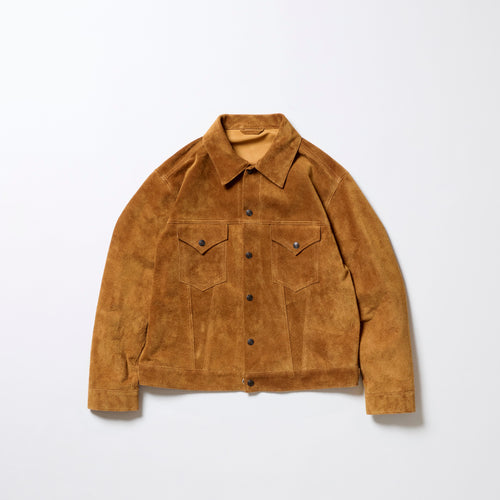 A VONTADE Trucker Jacket - Suede -RD-0115-26AW COYOTE