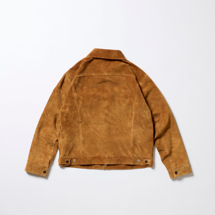 A VONTADE  Trucker Jacket - Suede -RD-0115-26AW COYOTE