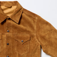 A VONTADE  Trucker Jacket - Suede -RD-0115-26AW COYOTE