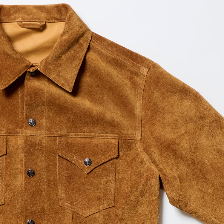 A VONTADE  Trucker Jacket - Suede -RD-0115-26AW COYOTE
