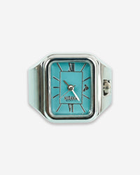 HIDAKA  LEGACY/RING WATCH SV/T-BLUE