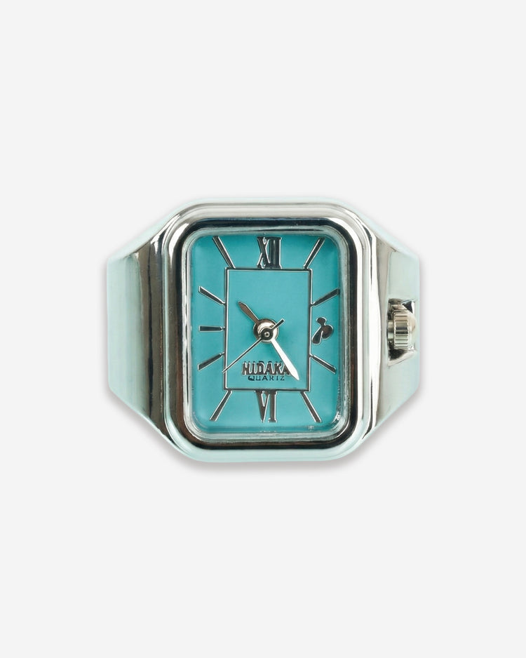 HIDAKA  LEGACY/RING WATCH SV/T-BLUE
