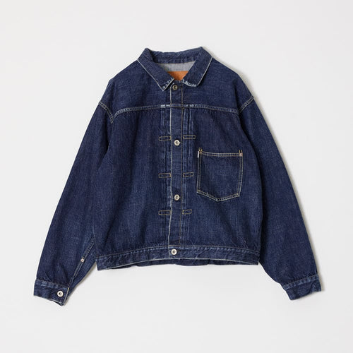 REMI RELIEF 12oz DENIM WWII Model Jacket (BLUE)