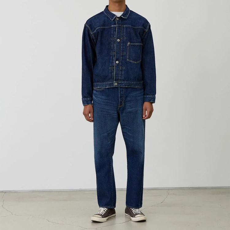 REMI RELIEF 12oz DENIM WWII Model Jacket (BLUE)