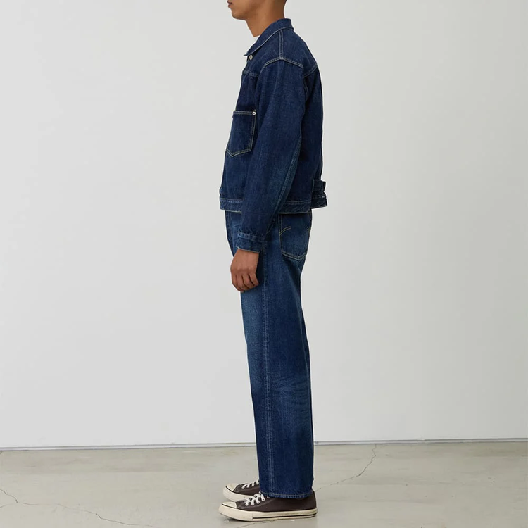 REMI RELIEF 12oz DENIM WWII Model Jacket (BLUE)
